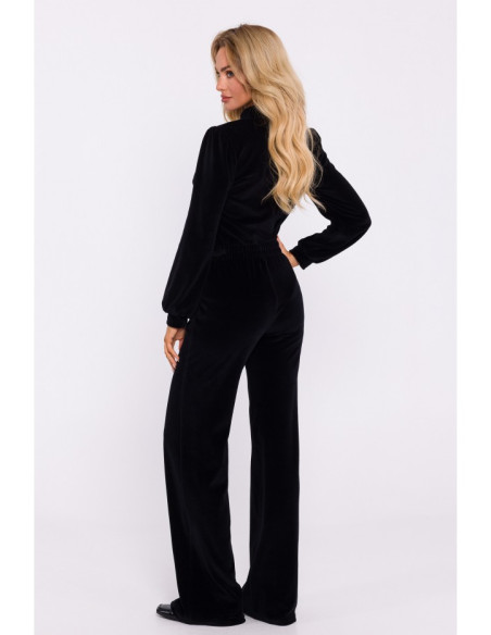 M830 Velvet trousers - black