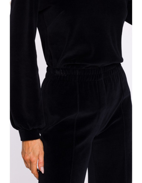 M830 Velvet trousers - black