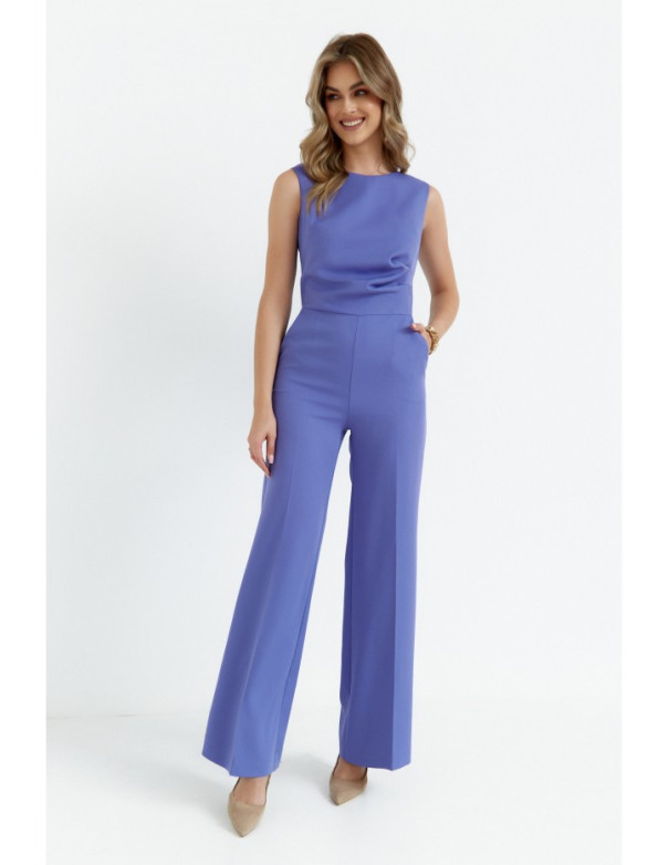 S115 Wide leg jumpsuit - light purple