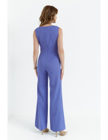 S115 Wide leg jumpsuit - light purple