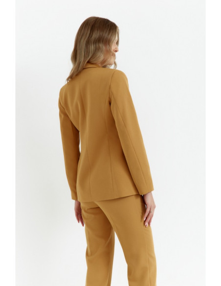 K141 Blazer with double flap pockets - cinnamon