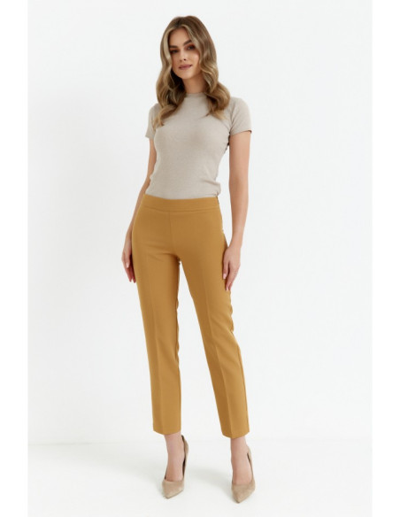 K055 Slim leg trousers - cinnamon