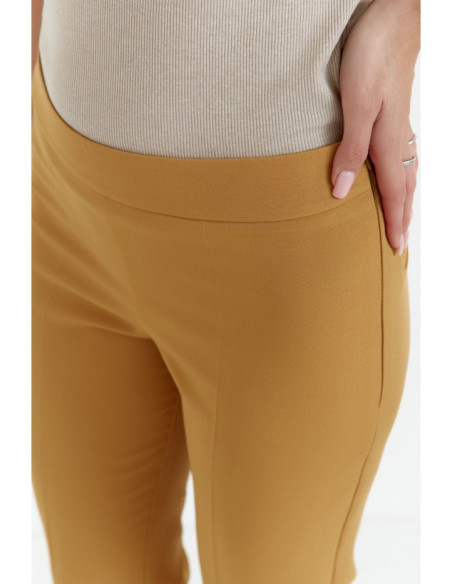 K055 Slim leg trousers - cinnamon