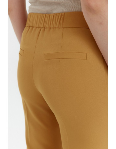 K055 Slim leg trousers - cinnamon