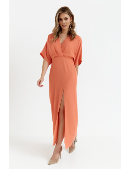 K163 Maxi dress - orange