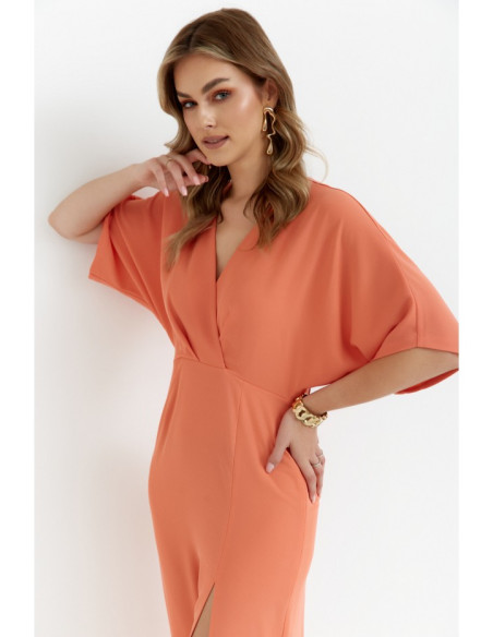 K163 Maxi dress - orange