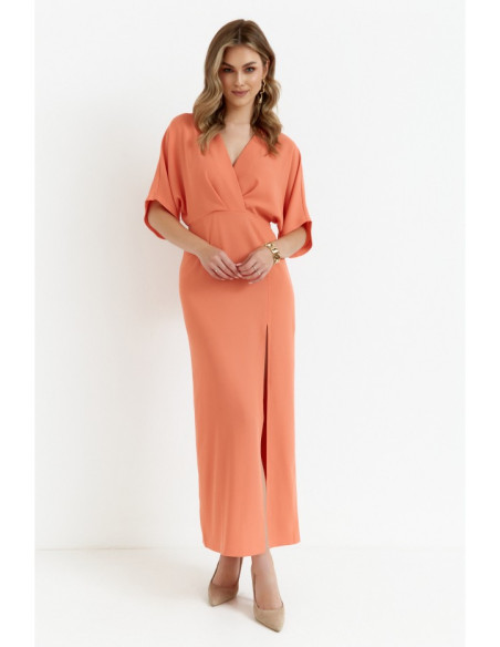 K163 Maxi dress - orange