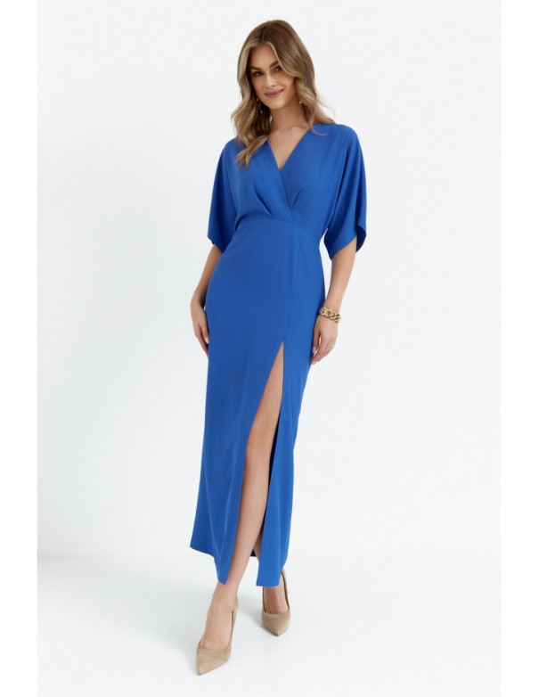 K163 Maxi dress - blue