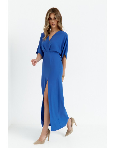 K163 Maxi dress - blue