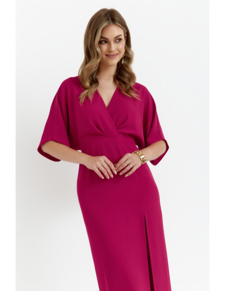 K163 Maxi dress - plum