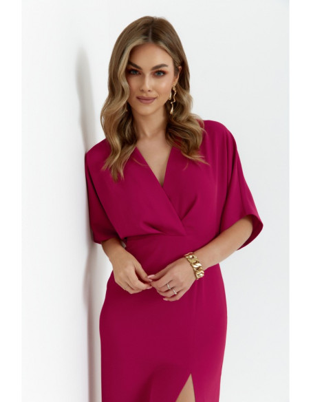 K163 Maxi dress - plum