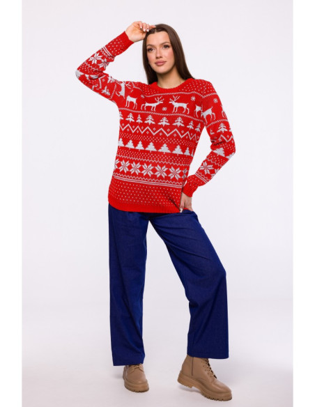 MXS09 Christmas sweater - red