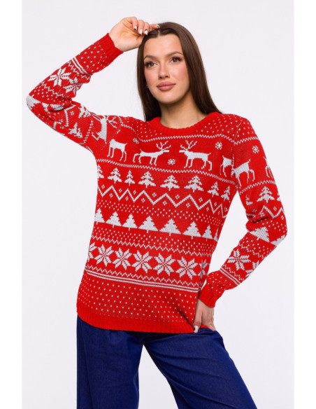 MXS09 Christmas sweater - red