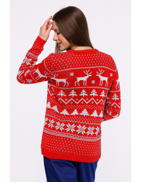 MXS09 Christmas sweater - red