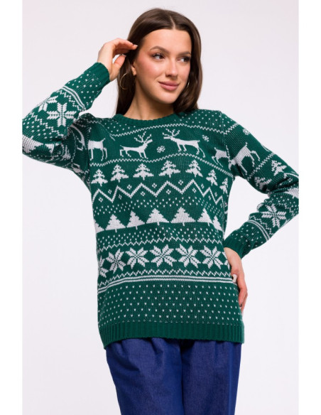 MXS09 Christmas sweater - green