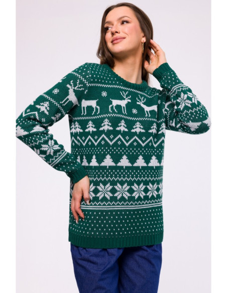 MXS09 Christmas sweater - green