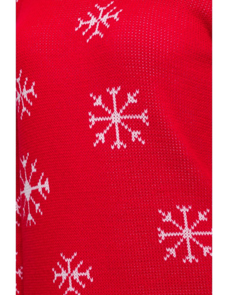 MXS11 Christmas sweater dress - red