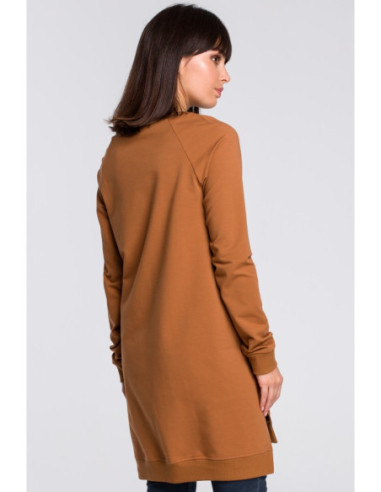 B101 Palaidinė - tunika su šoninėmis iškirptėmis -... 2