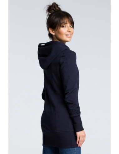 B072 Tunika su gobtuvu - Tamsiai mėlyna 2