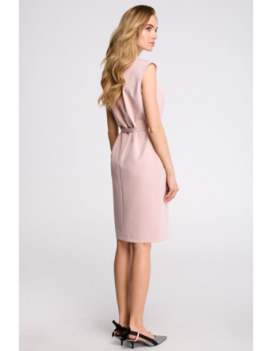 S102 Emery suknelė be rankovių - pudros mėlyna 2