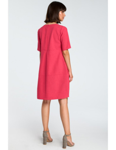 B082 Erdvi "Airy bombshell" suknelė - rožinė 2