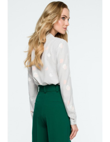 S129 Palaidinė su raišteliu po kaklu - 2 modelis 2