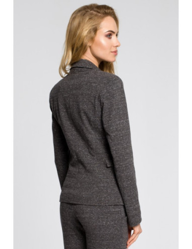 M197 Elegantiška moteriška sportinė striukė - grafito... 2