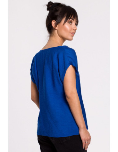 B150 Palaidinė trumpomis rankovėmis su sagomis -... 2