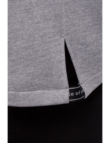 M550 Džemperis su užtrauktuku - plieninis 2