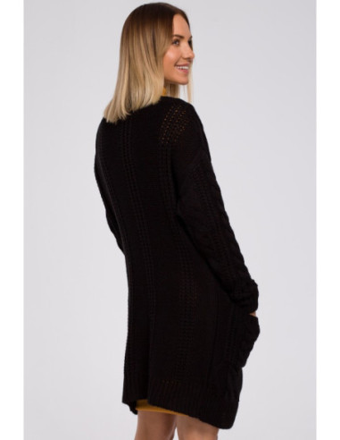 M555 Megztinis be sagų - juodas 2