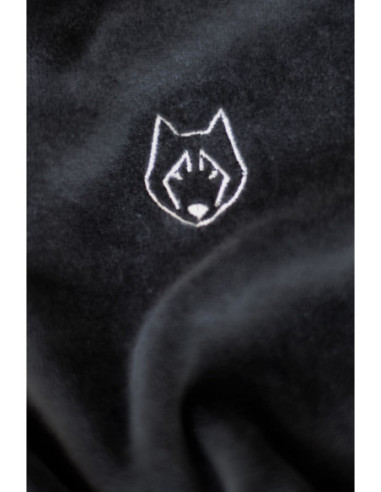 LA012 Veliūrinės sportinės kelnės - grafito spalvos 2