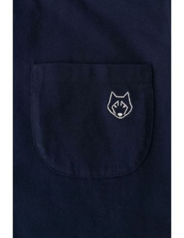 LA015 Medvilninis miego marškinėlis be rankovių - tamsiai... 2