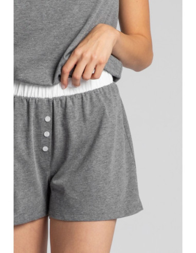 LA017 Medvilniniai boksininkų šortai - pilki 2