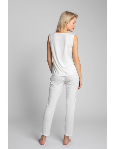 LA022 Miegmaišis be rankovių su kišenėmis - ecru spalvos