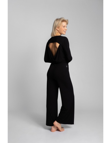 LA026 Kelnės su klešnėmis - juodos