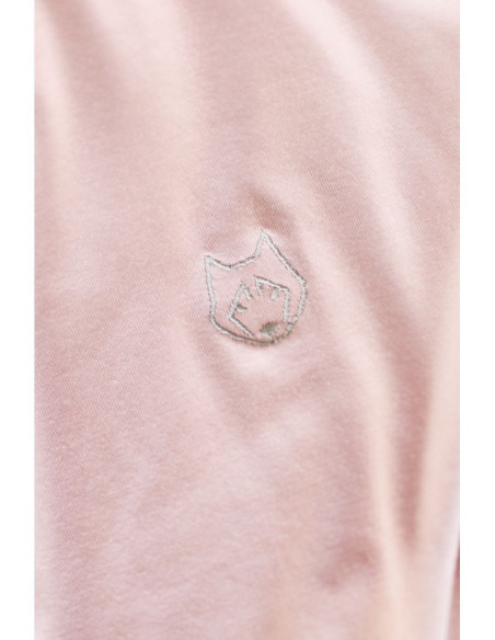 LA029 Viskozinė palaidinė su šoninėmis iškirptėmis - rožinė