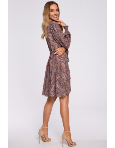 M576 Vientisa vokų formos suknelė - 1 modelis 2