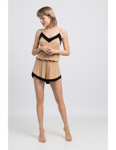 LA046 Viskozinis kombinezonas - cappuccino
