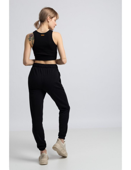 LA053 Jogger kelnės - juodos