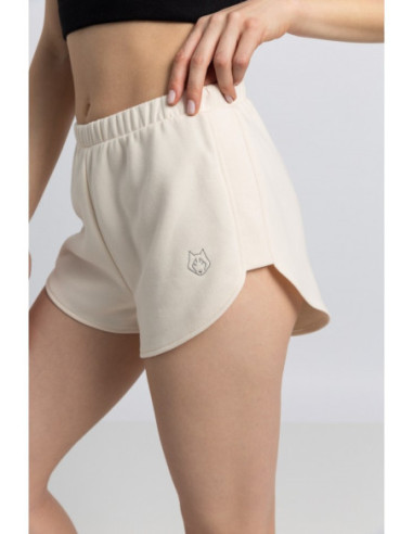 LA054 Sportiniai šortai - vaniliniai 2