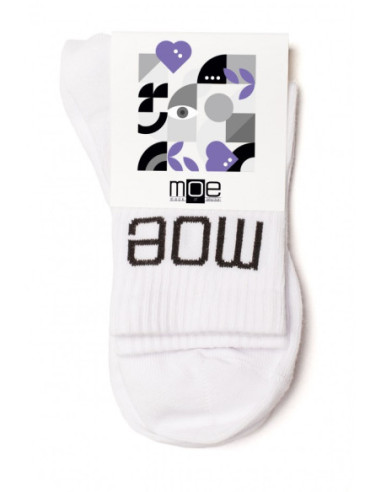 M627 MOE kojinės - baltos 2