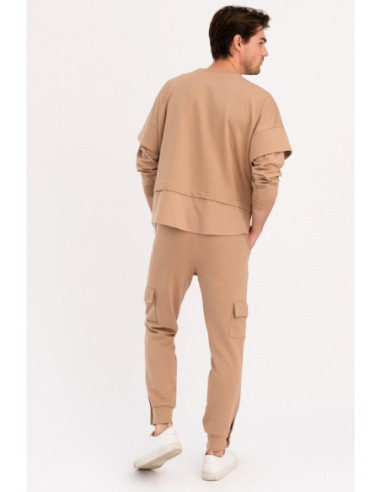 B205 Palaidinė su sluoksniuotomis rankovėmis UNISEX -... 2