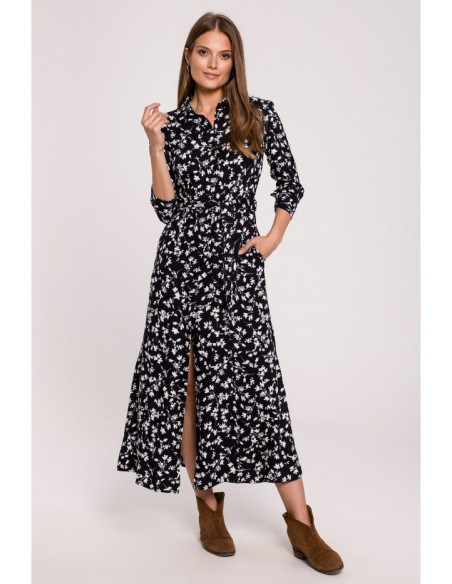 K117 Maxi suknelė su sagomis - 1 modelis