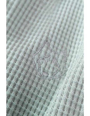 LA075 Megztos vaflinės kelnės - šalavijas 2