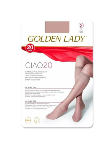 Golden Lady kojinės iki kelių 