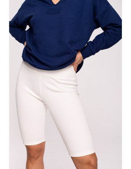 B231 "Spikey" tamprės - ekru spalvos