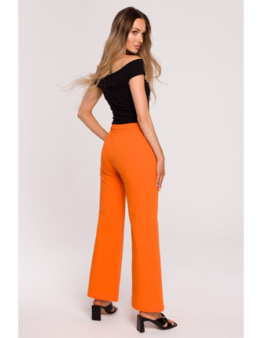 M675 Plačios sportinės kelnės - oranžinės 2