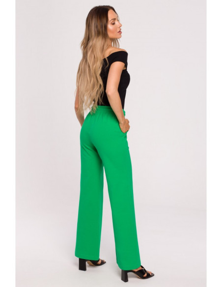 M675 Plačios sportinės kelnės - juicy green