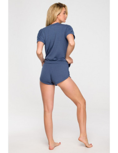 LA121 Miego šortai - mėlyni 2