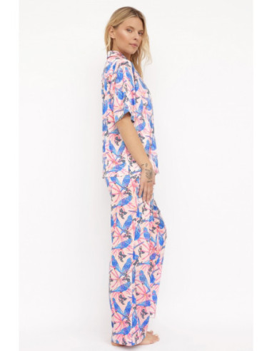 LA133 Miego marškinėliai trumpomis rankovėmis - 2 modelis 2